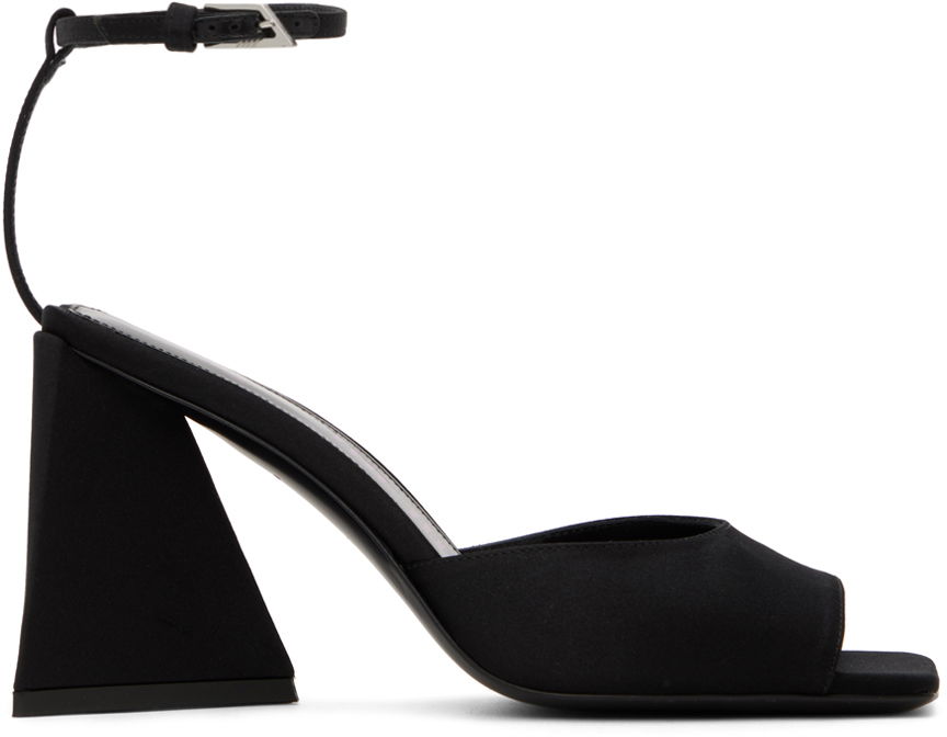 Oblačila The Attico Attico Piper Heeled Sandals Črna | 231WS599 V015, 0