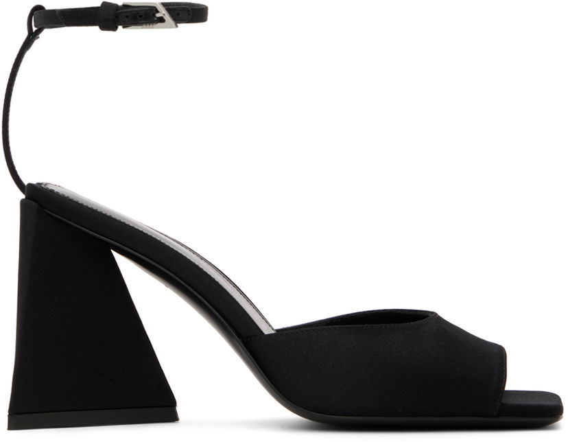 Oblačila The Attico Attico Piper Heeled Sandals Črna | 231WS599 V015