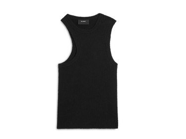 Majica brez rokavov AXEL ARIGATO Scoop Asymmetric Tank Top Črna | A2212002, 0
