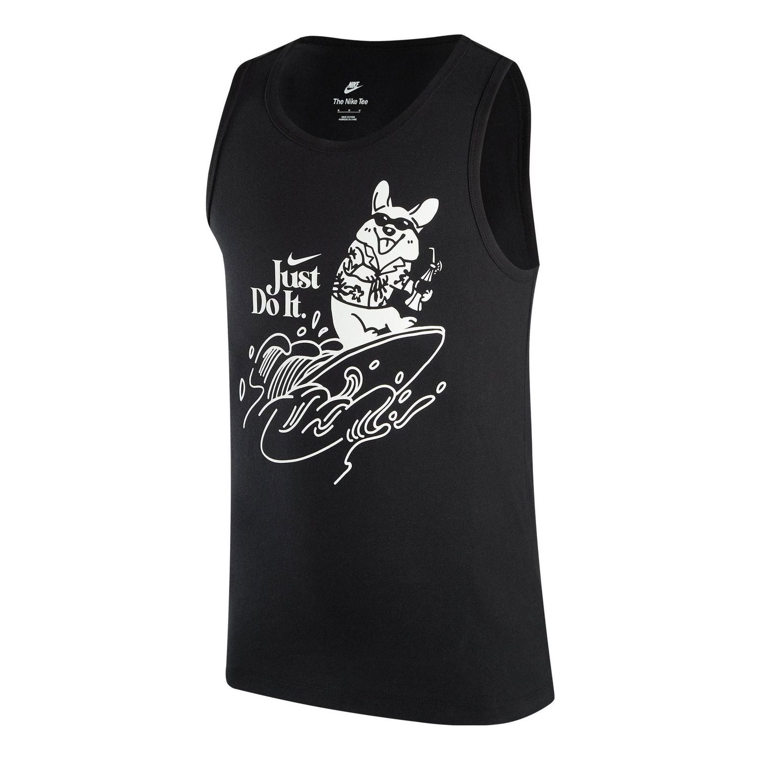 Majica brez rokavov Nike Graphic Print Tank Top Črna | FV1280-010, 0