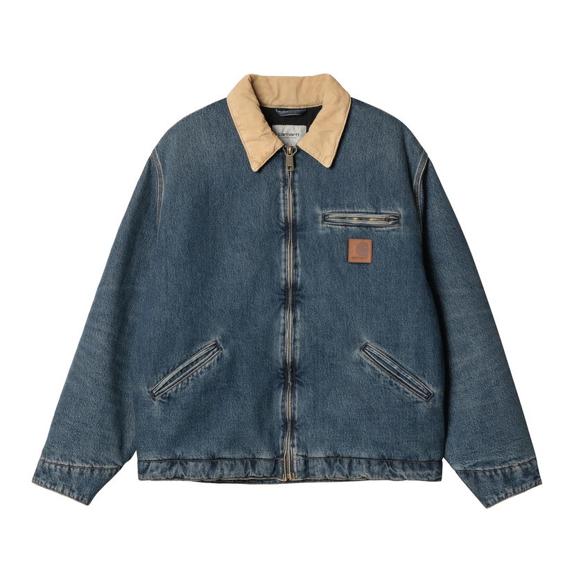 Jakna Carhartt WIP OG Detroit Denim Jacket Modra | I034734_7