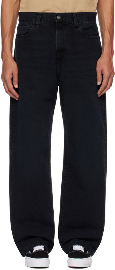 Kavbojke Carhartt WIP Landon Canvas Pants Črna | I034318_25, 3