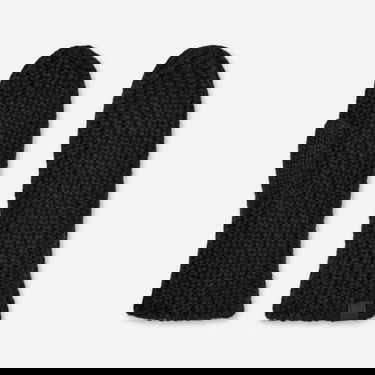 Rokavice UGG UGG Rib Knit Mittens Črna | 101022-BLK, 1