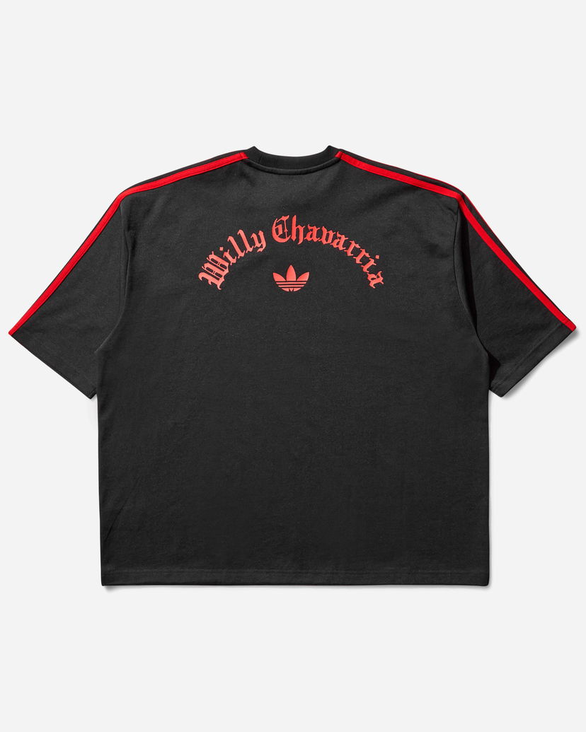 Krop-top adidas Originals Willy Chavarria Signature Cropped Tee Črna | JW1447