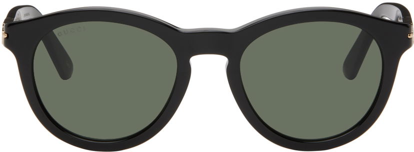 Sončna očala Gucci Gucci Black Round Sunglasses Črna | GG1501S-001