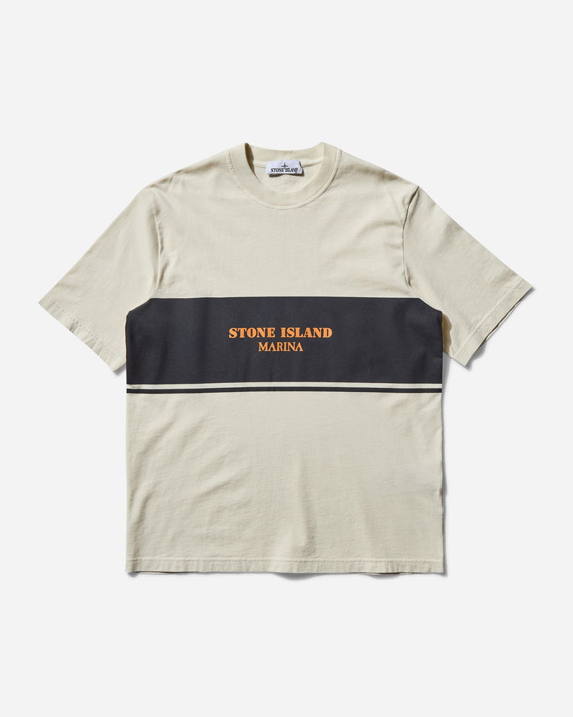 Majica Stone Island Stone Island Marina Combed Organic Cotton Jersey T-Shirt Bež | K1S15-2100024-S00X9 V0093