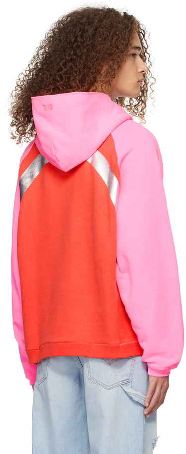 Pulover ERL Rainbow Print Hoodie Rdeča | ERL07T033, 2