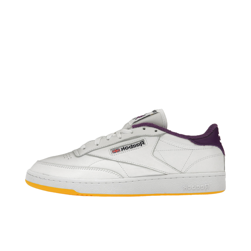 Superge in čevlji Reebok Club C 85 Eric Emanuel White Purple Yellow Bela | FY3411