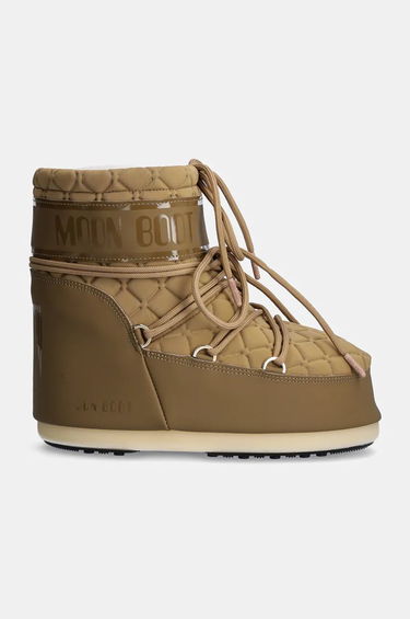 Superge in čevlji Moon Boot MB ICON LOW QUILT Boots Zelena | 80D1409540.M013, 1