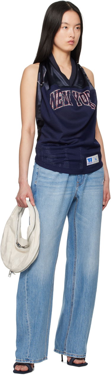 Kavbojke Alexander Wang Alexander Wang 5-Pocket Track Jeans Modra | 4DC2254663, 3