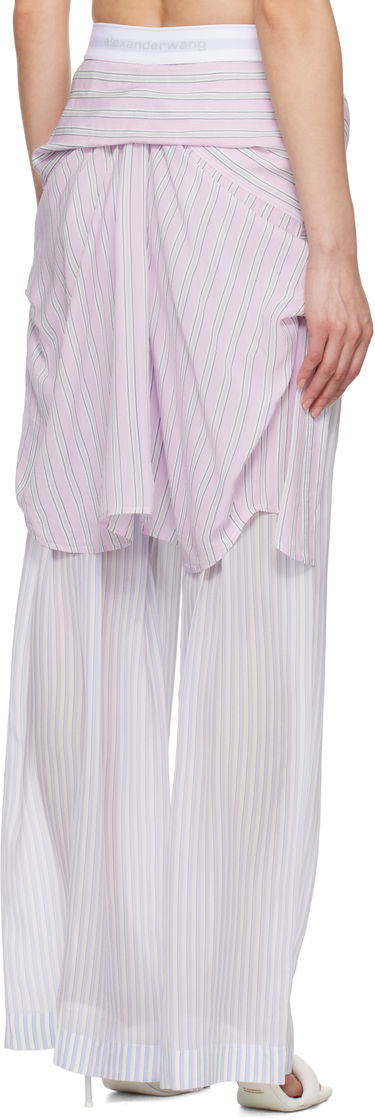 Hlače Alexander Wang Alexander Wang Pre-Styled Boxer Striped Trousers Večbarvna | 1WC2254829, 2