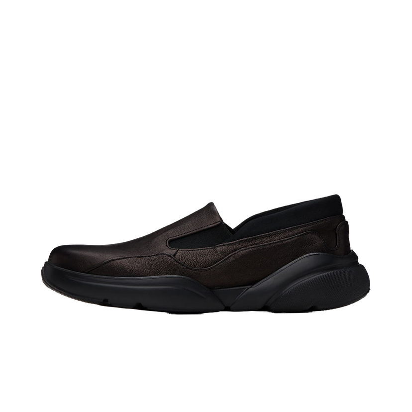 Superge in čevlji Eckhaus Latta Leather Loafer Sneakers Črna | FEKLMMSNK09009