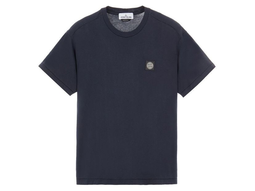 Majica Stone Island 60/2 Cotton Jersey Garment Dyed T-Shirt Mornarica | 24113