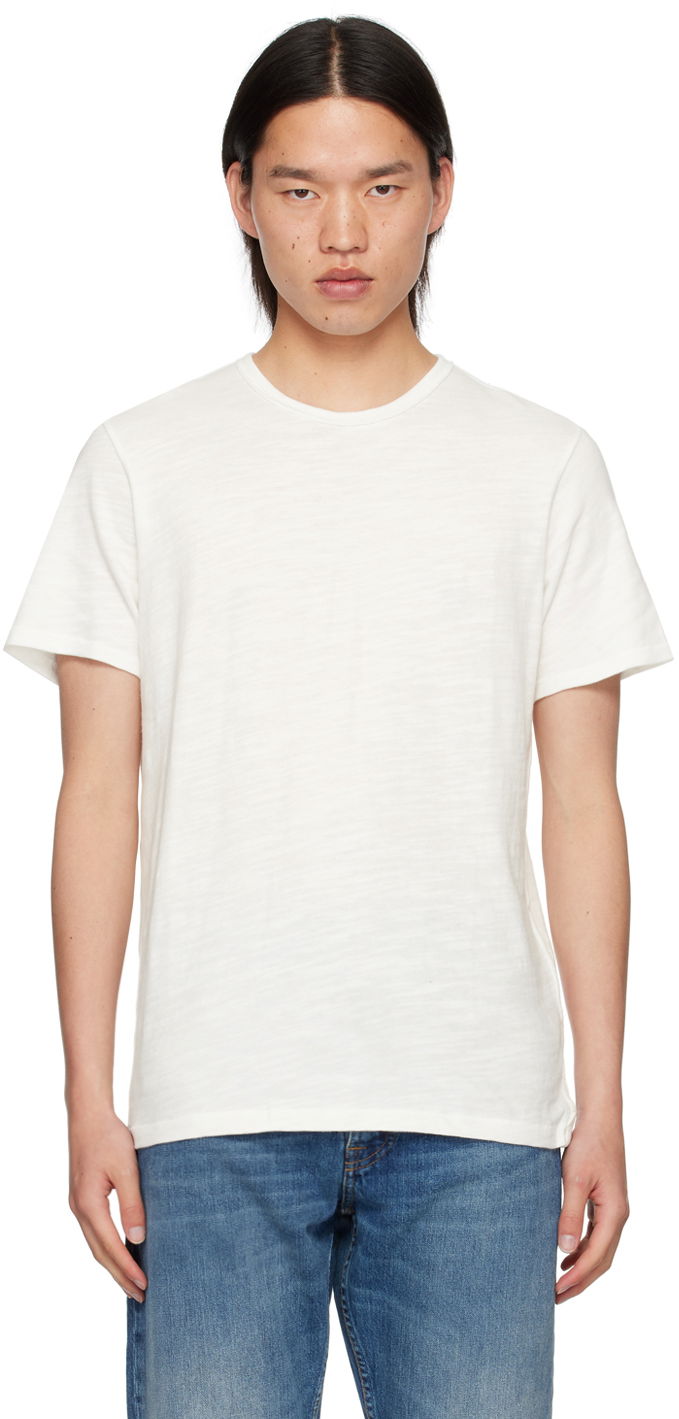 Majica rag & bone Rag & Bone Men's Crew Neck T-Shirt Bela | M000T046G