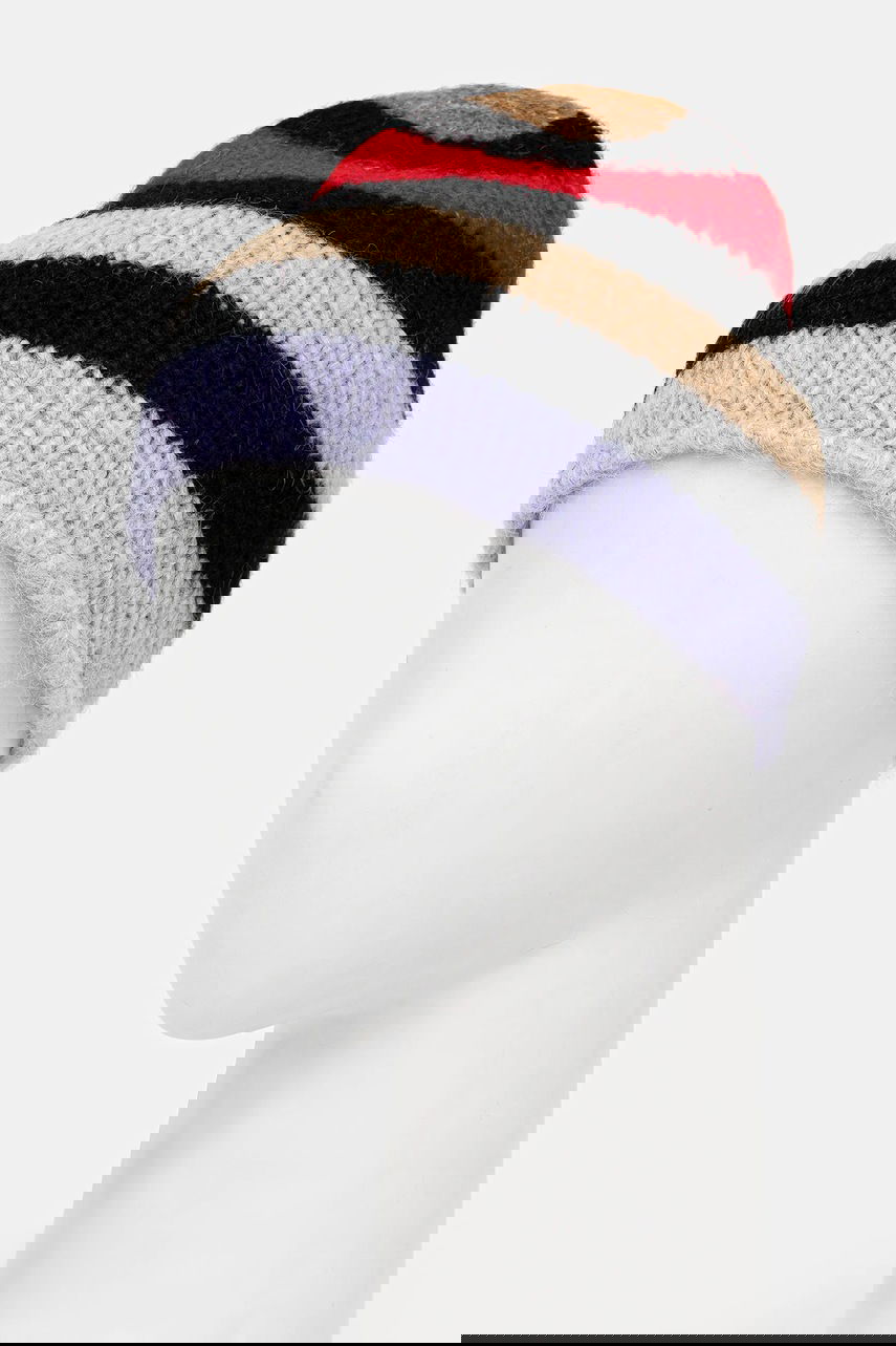 Beanie Aries Aries Brushed Stripe Wool Blend Beanie Večbarvna | AR9003304, 1
