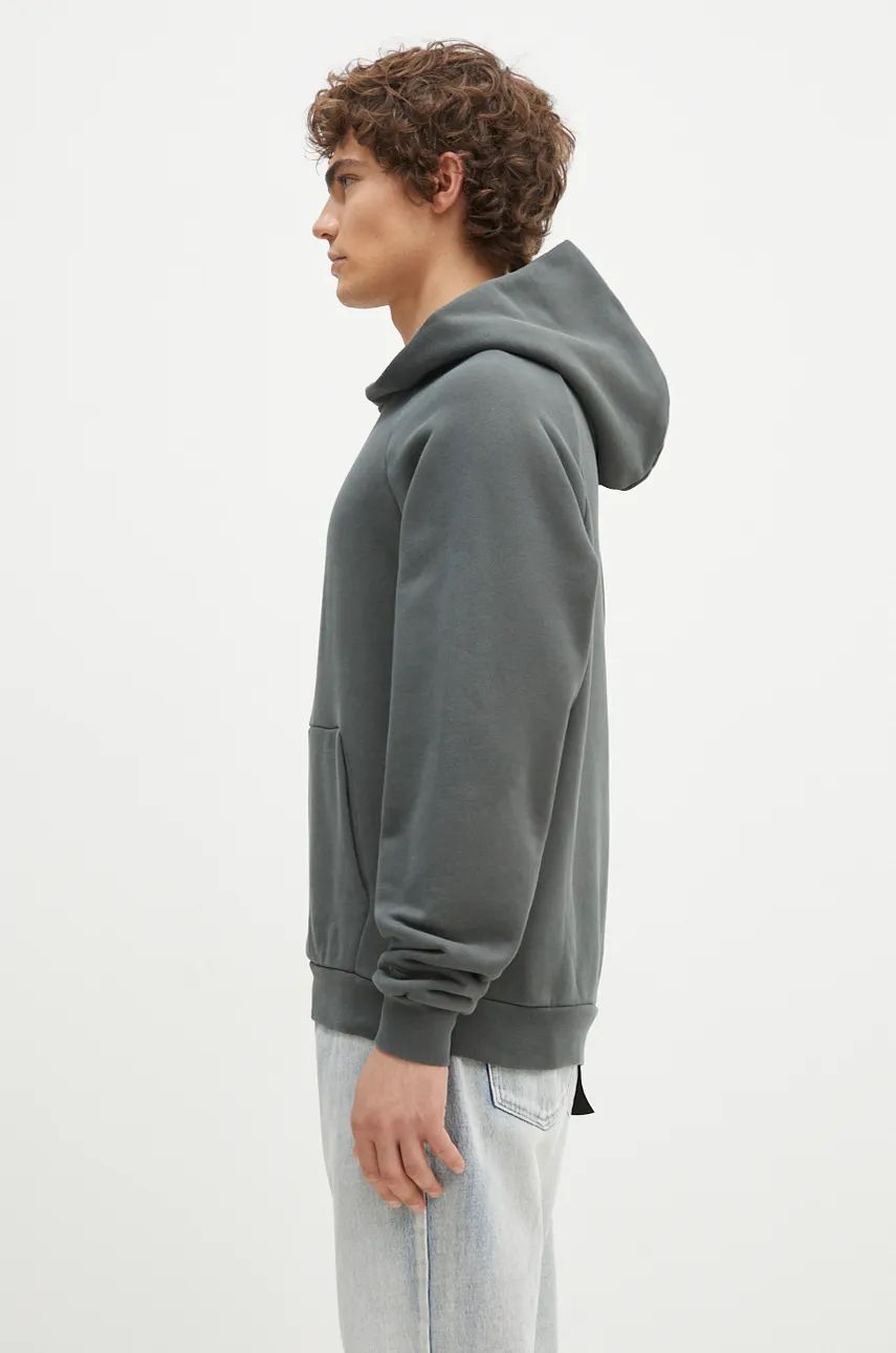 Pulover Napapijri Sweatshirt With Hood And Print Zelena | NP0A4I6MG1S1, 1