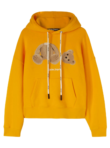 Pulover Palm Angels Bear Hoodie Rumena | PMBB058F22FLE0081660