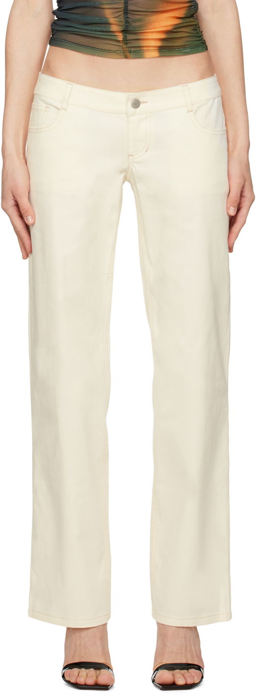 Hlače Miaou Miaou Atlas Trousers Bež | 1023SCCRE