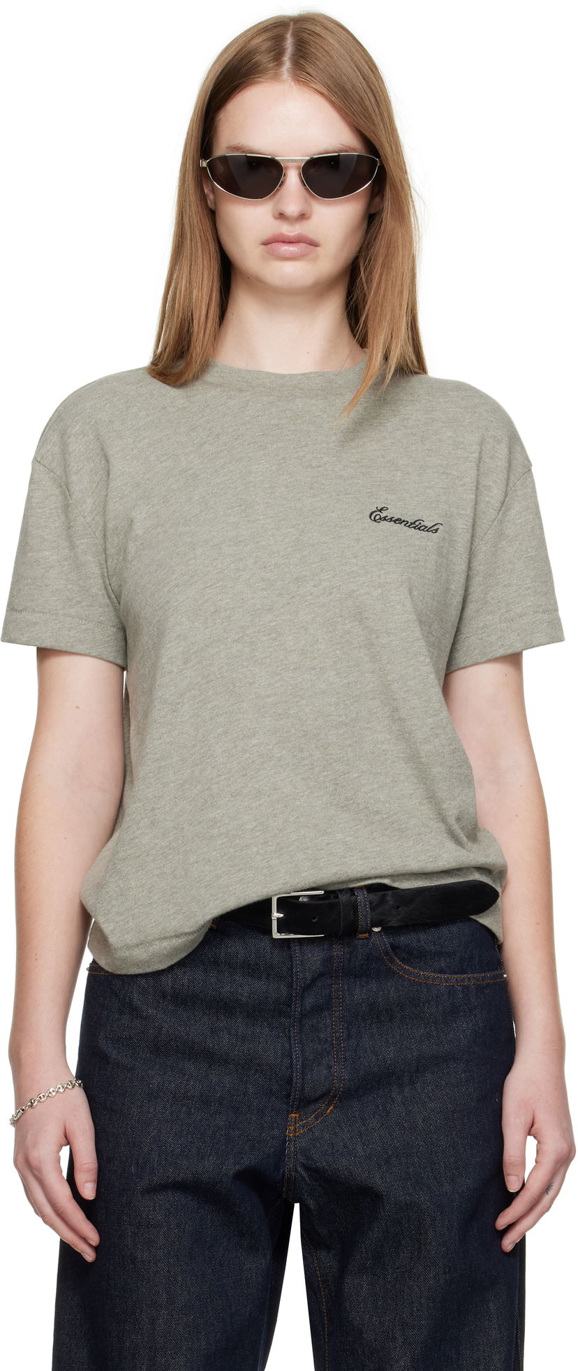 Majica Fear of God Fear of God ESSENTIALS Classic Fit T-Shirt Siva | 125SP255865FW