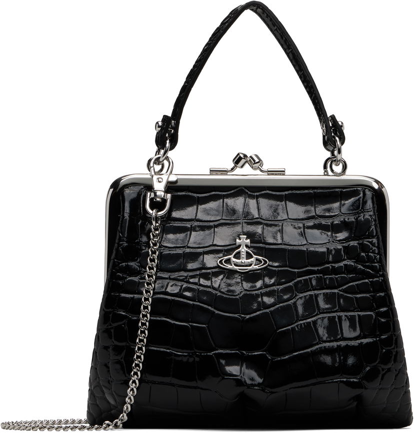 Torbica Vivienne Westwood Vivienne Westwood Granny Frame Bag Črna | 4B010006W-L0098-