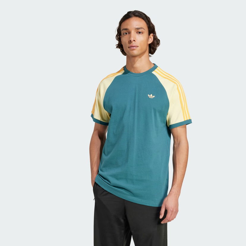 Majica adidas Originals Originals Cali T-Shirt Zelena | KC4961