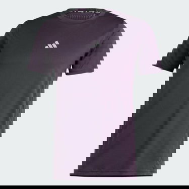 Majica adidas Performance Designed for Training HIIT Workout HEAT.RDY Tee Lila | IR7255, 4