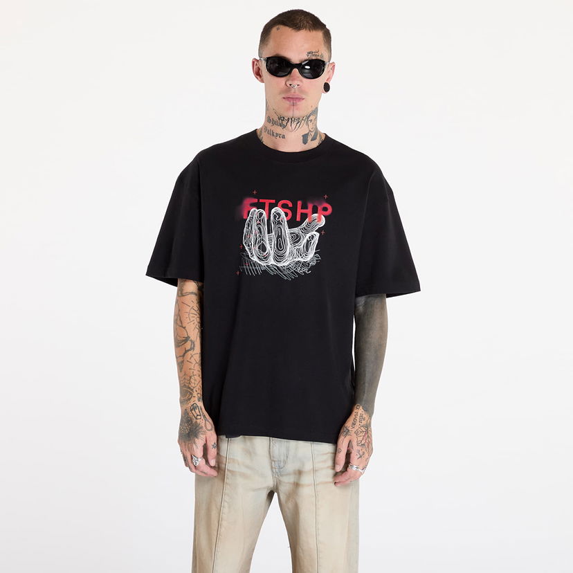 Majica Footshop FTSHP Handful T-Shirt UNISEX Black XS Črna | FTSHP_423