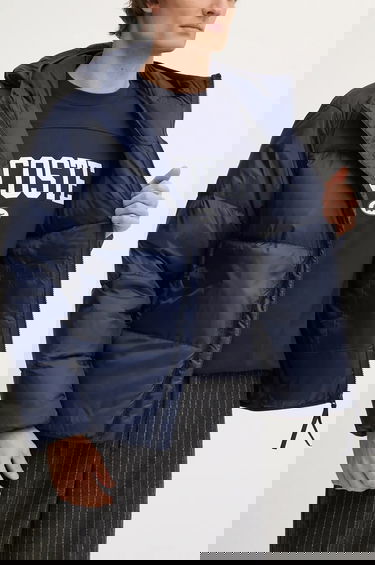 Puhovka Lacoste Hooded Winter Puffer Jacket with Embossed Back Design Mornarica | BH2905, 6