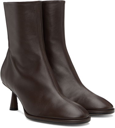 Oblačila Aeyde Aeyde Dorothy Ankle Boots Rjava | A11-AB-IRNR65ST99-FW24-953-007, 3