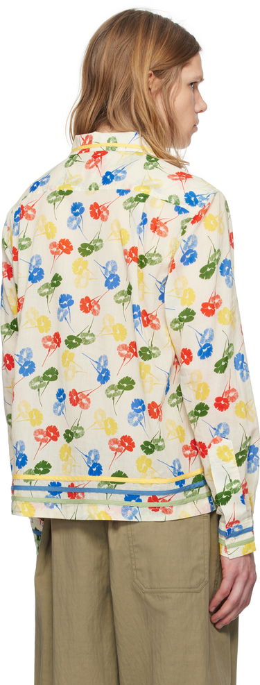 Srajce Bode Bode Flower Stamp Long Sleeve Shirt Večbarvna | MRS25SH011, 2