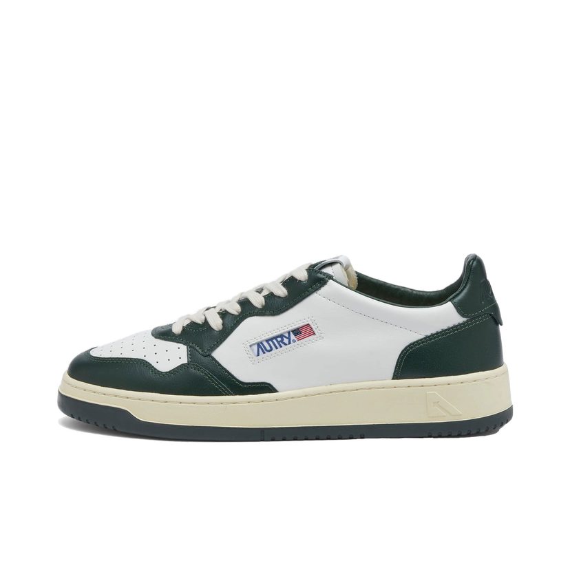 Superge in čevlji Autry Medalist Low Leather Zelena | AULMWB49