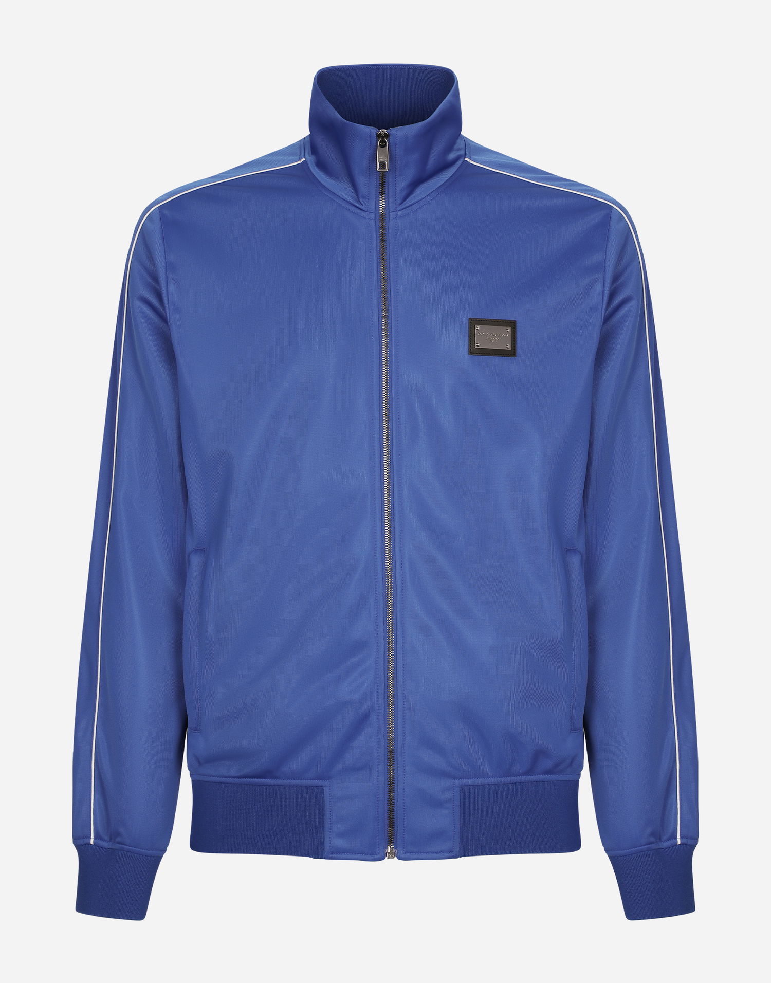 Jakna Dolce & Gabbana Zip-up Triacetate Sweatshirt With Tag Modra | G9AOYTHU7B0BA232, 0