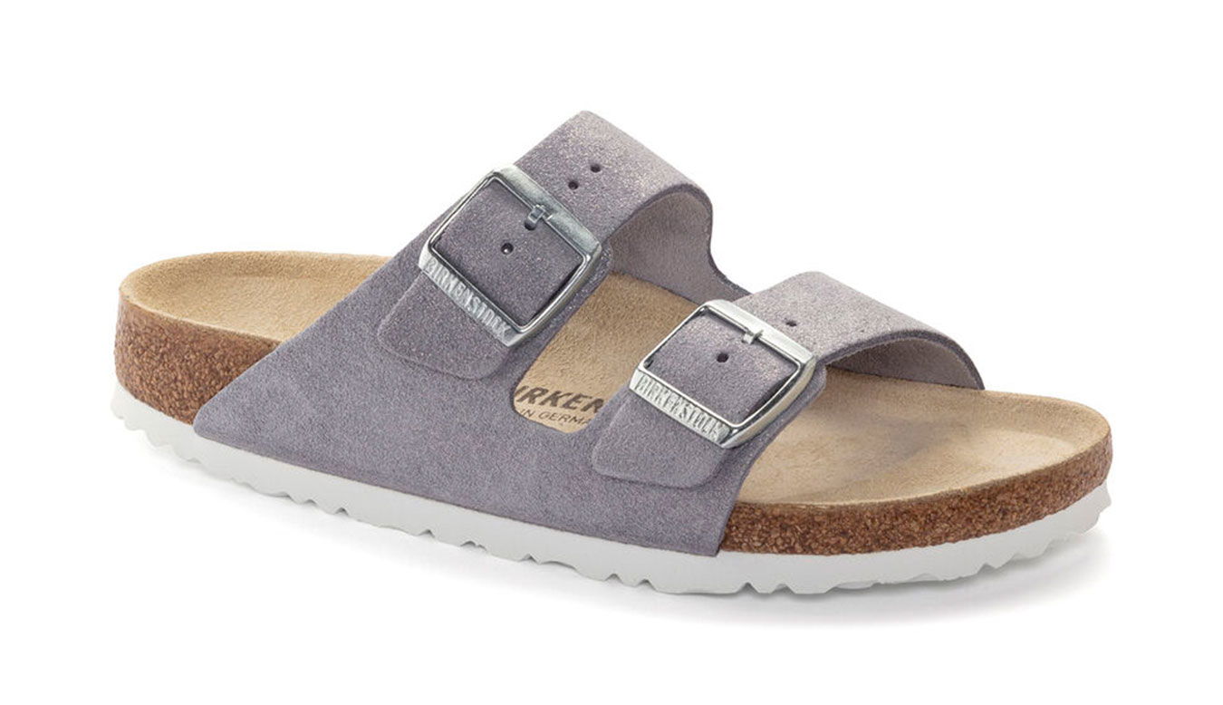 Superge in čevlji Birkenstock Arizona Suede Leather Siva | 1024178, 1