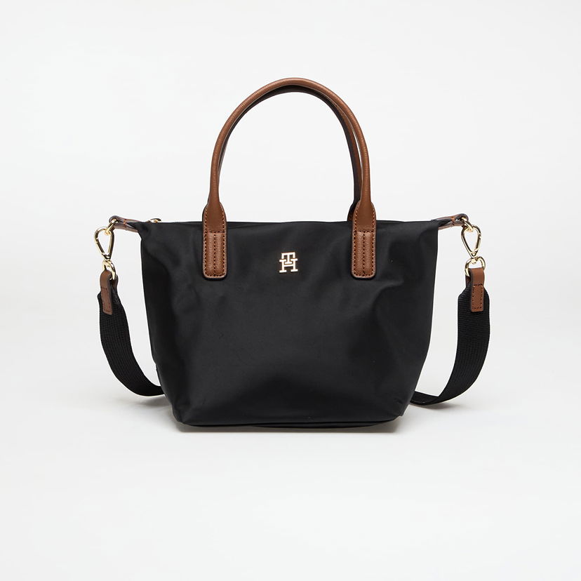 Tote bag Tommy Hilfiger Tommy Hilfiger Popette Mini Tote Črna | AW0AW17709-BDS