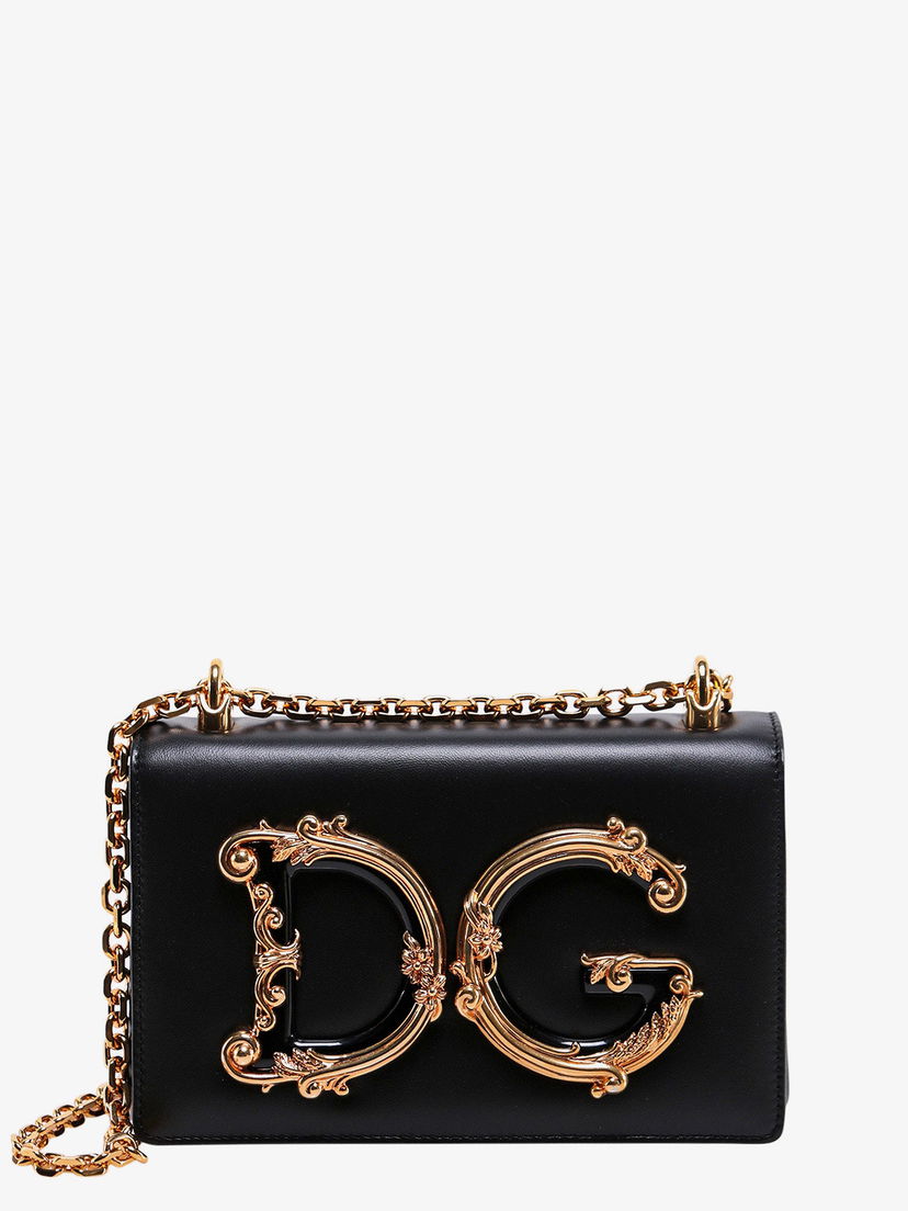 Torba za čez ramo Dolce & Gabbana Dolce & Gabbana Devotion Shoulder Bag Črna | BB6498AZ80180999