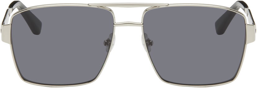 Sončna očala AMI AMI Paris 75007 Stainless Steel Sunglasses Kovinski | UGL514.AM0003