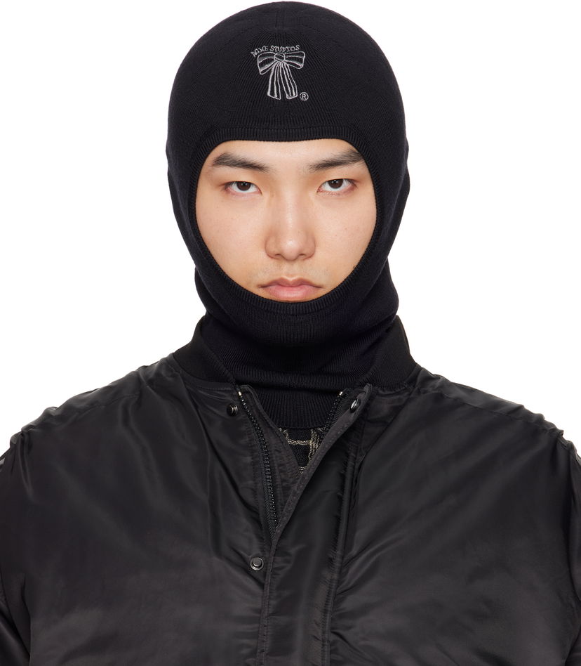 Klobuk Acne Studios Acne Studios Wool Balaclava Črna | C40421-