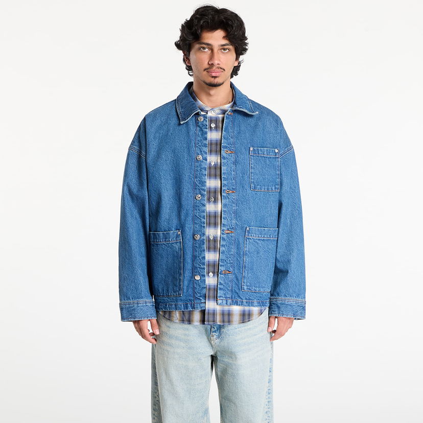 Jakna A.P.C. A.P.C. x Marc Jacobs Denim Jacket Modra | COHKK-M32011 IAL