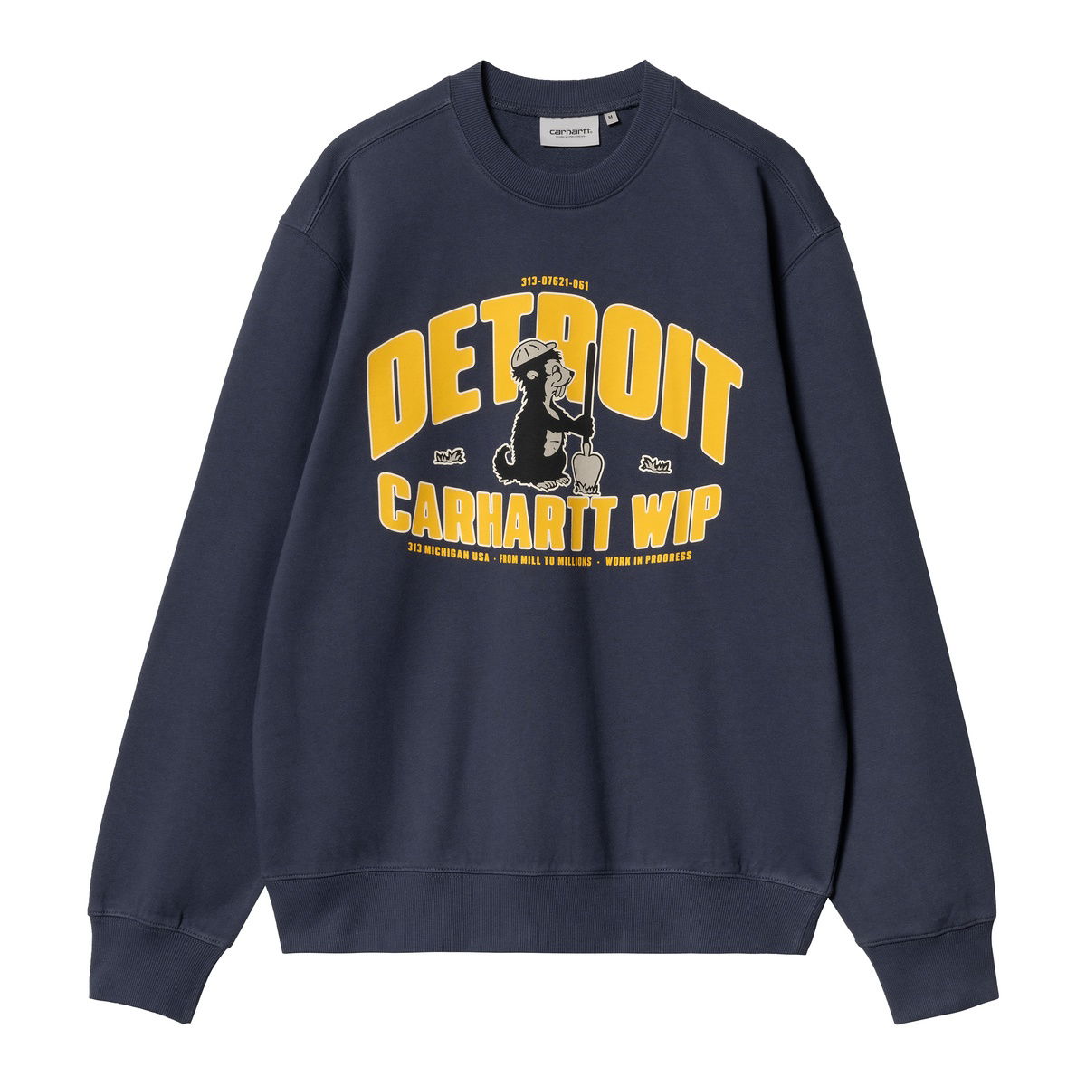 Pulover Carhartt WIP Underground Sweatshirt Mornarica | I034723_6, 0