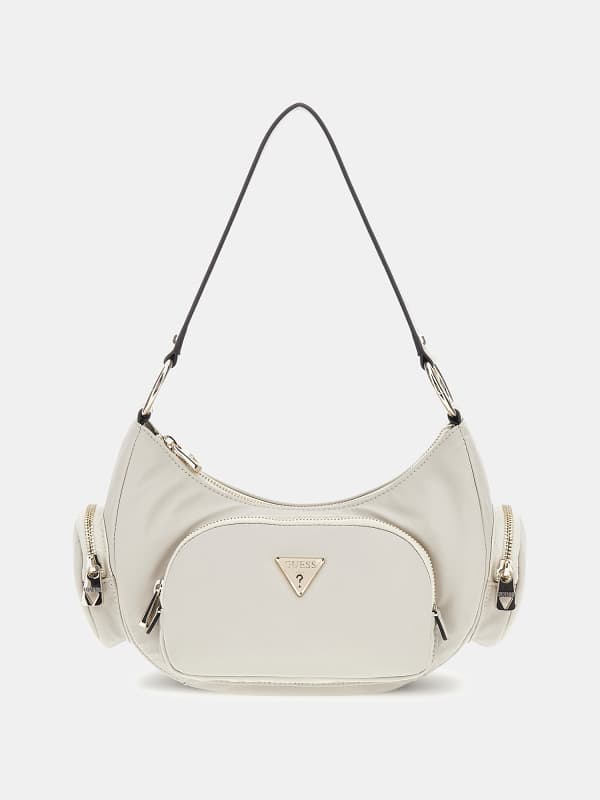 Torbica GUESS Eco Gemma Shoulder Bag Bež | HWEYG839517