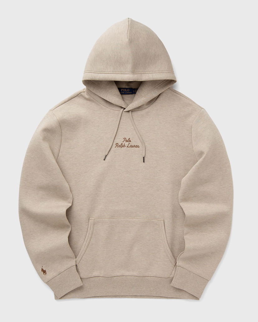 Pulover Polo by Ralph Lauren Script Logo Fleece Hoodie Bež | 710936586018