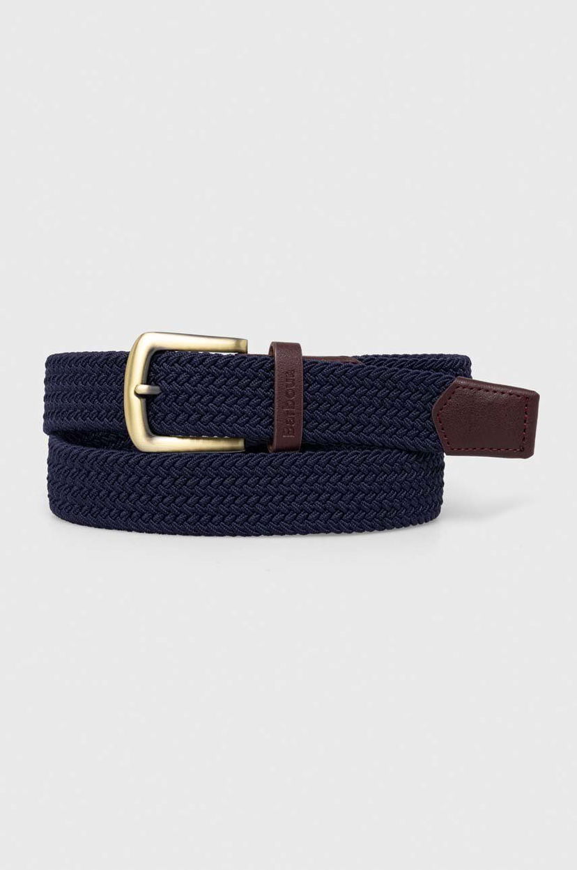 Pasovi Barbour Braided Elastic Belt Modra | MAC0038