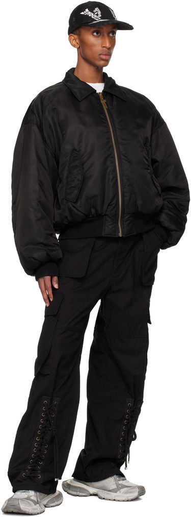 Bomber jakna We11done Collar Bomber Jacket Črna | WD-JP3-24-023-U-BK, 3
