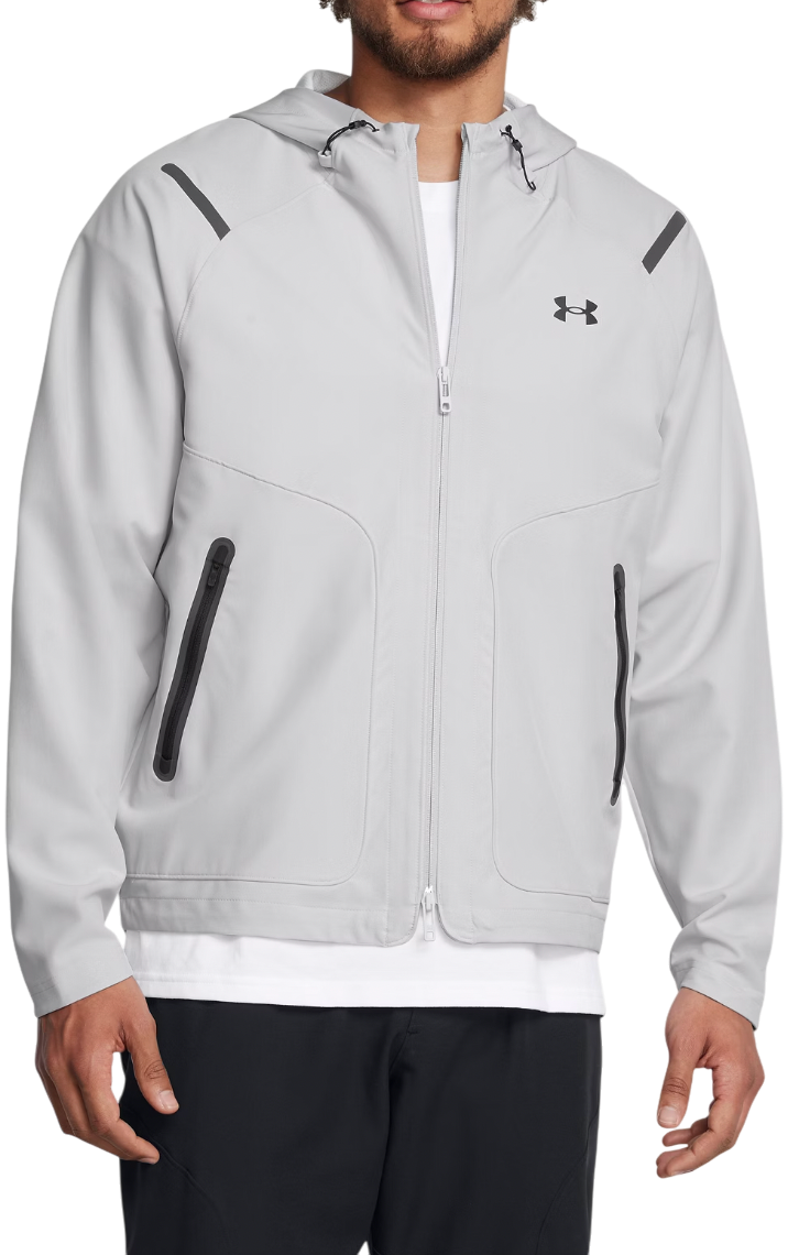 Pulover Under Armour Unstoppable Hooded Jacket Siva | 1389354-014