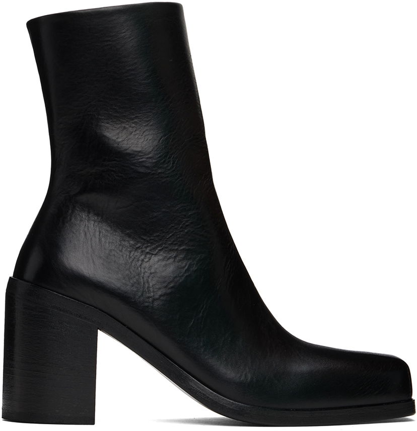 Plašči Marsèll Marsell Anta Leather Boots Črna | MW8285 094