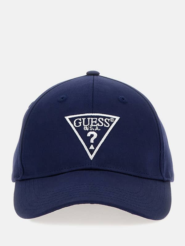 Kapa GUESS Front Logo Baseball Cap Mornarica | Z4YZ00WFKN0