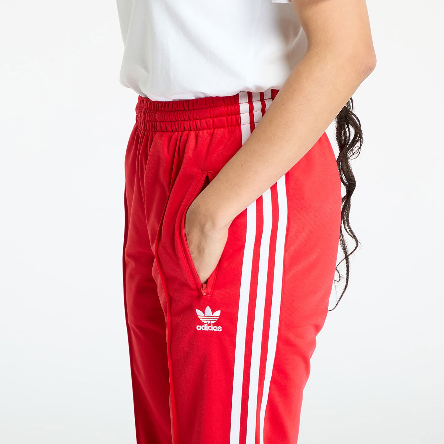Trenirka adidas Performance Adicolor Classics Firebird Track Pants Rdeča | IR8081, 1