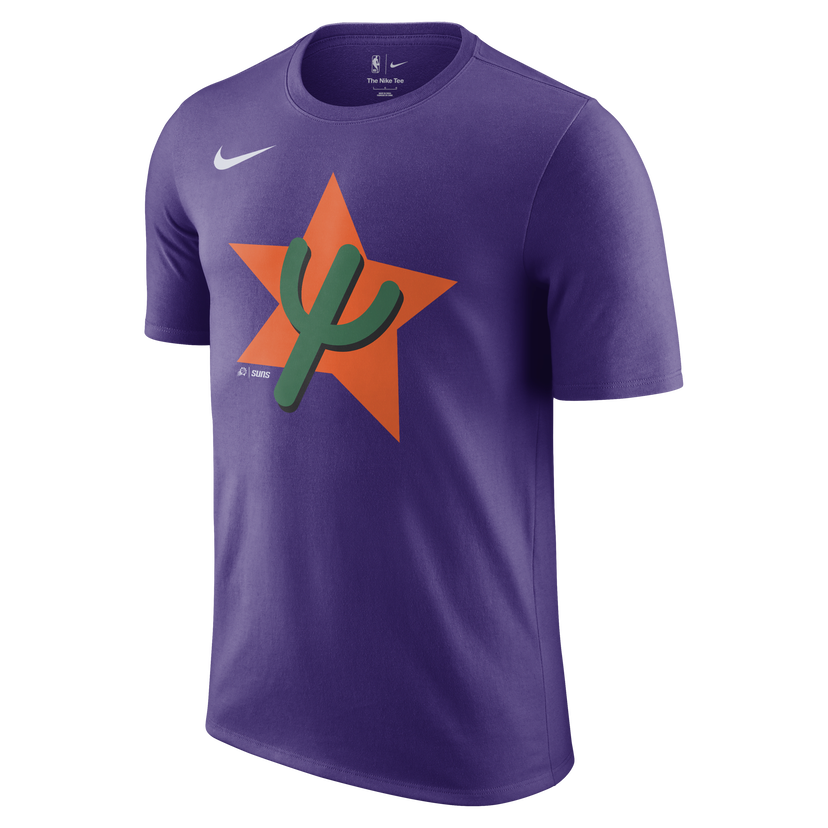 Majica Nike Essential City Edition Suns T-Shirt Lila | HJ2589-504