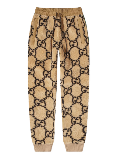 Trenirka Gucci Jumbo GG Fleece Pant Bež | 715233-XJETP-2066