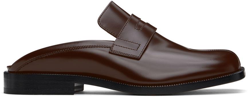 Superge in čevlji Maison Margiela City Loafer Mules Rjava | S58WP0274 PS679, 0